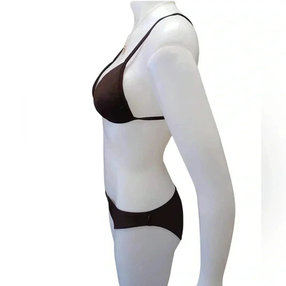 Seafolly Australia 2 Piece Brown Bikini  Size 10 - Picture 2 of 12